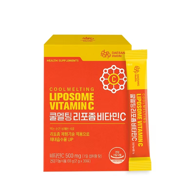 Wellife 韩国大象 冷溶脂质体维生素C 2g*30包