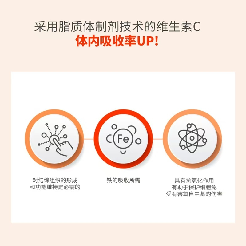 Wellife 韩国大象 冷溶脂质体维生素C 2g*30包