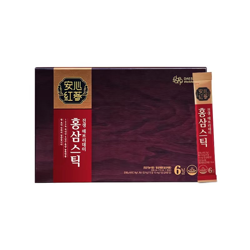 Wellife韩国红参液日常装 人参浓缩饮品 10mg*30包 *1盒