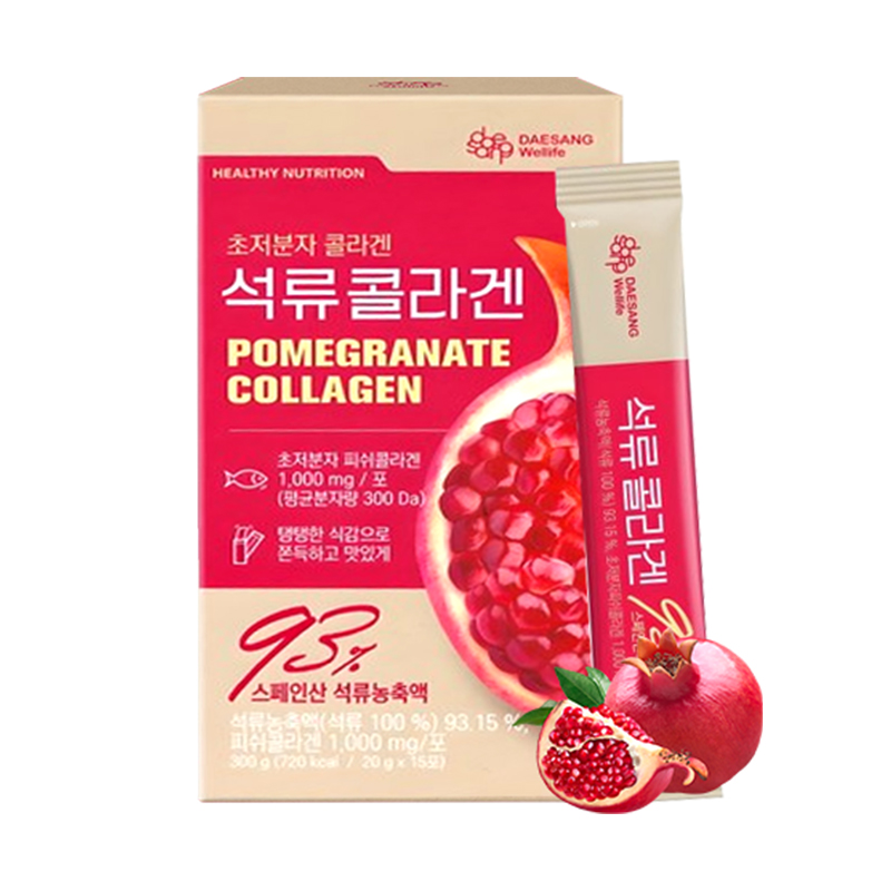 Wellife韩国大象 红石榴胶原蛋白肽*1盒