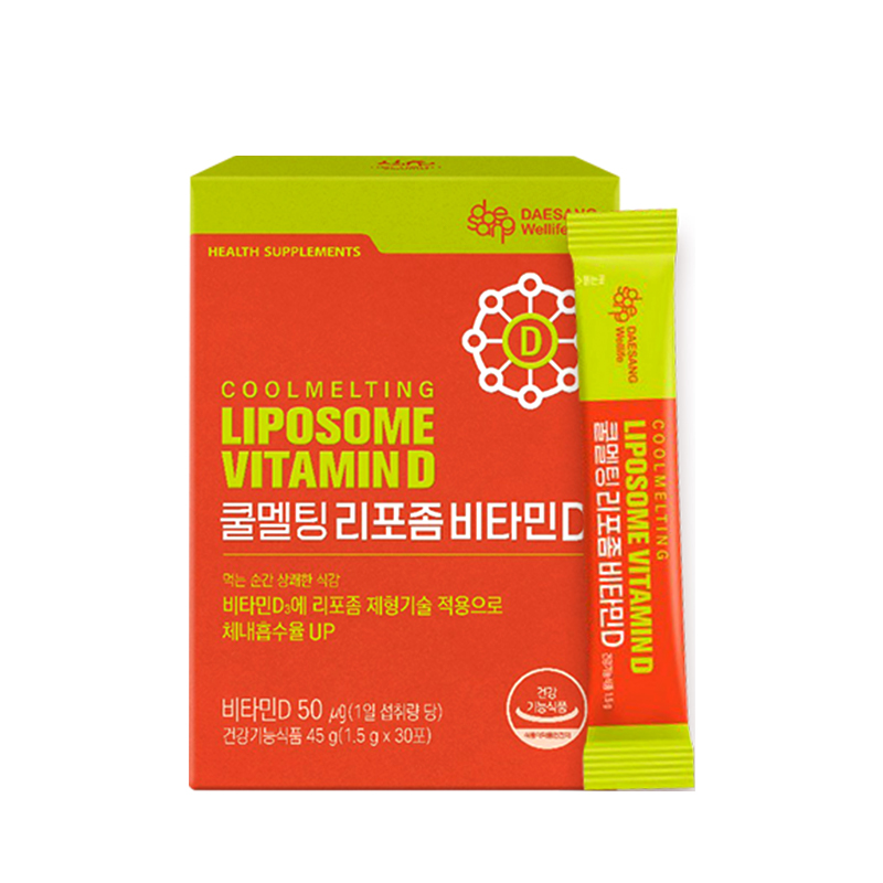 Wellife韩国大象冷溶脂质体维生素D 45g*1盒